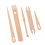 5Pcs Wood Hand Loom Stick Set Beechwood DIY Tools 13