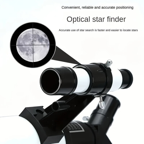 Διοπτρικό τηλεσκόπιο 70mm με διάφραγμα f300mm και φακό Barlow 1