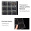 Álbum de Moedas Penny Book, Expositor de Moedas em Polegadas, Álbum de Lembranças em PVC, Moeda Impermeável de 25mm/0,98 Polegadas, 240 Moedas, 4