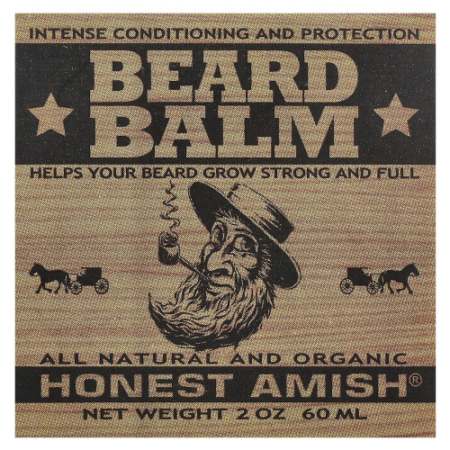 Honest Amish, Beard Balm, 2 oz (60 ml) 1