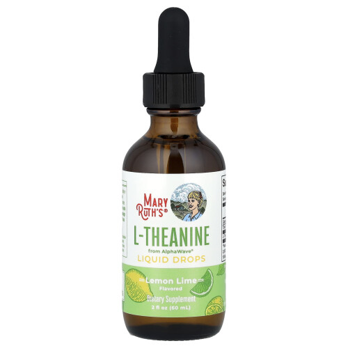 MaryRuth's, L-Θειάνη Λιπαρή Βάφλα, Λεμόνι Λιμόνι, 200 mg, 2 fl oz (60 ml) 2