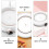 USB-bekerwarmer, wit, compact verwarmingskussen, 1 stuk 2