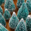 Mini Christmas Tree Set 4 Sizes Artificial Pine with Wooden 3