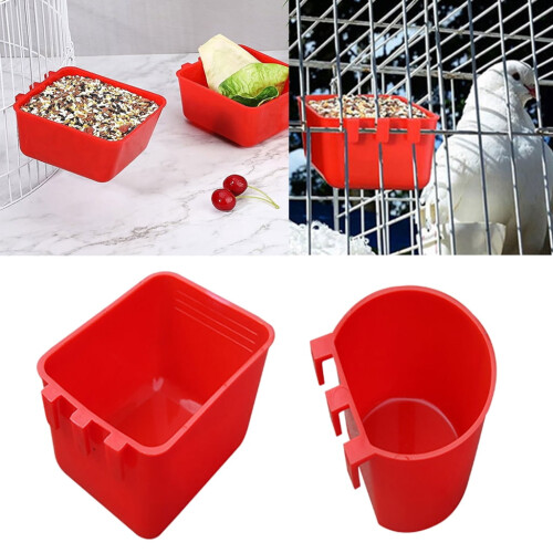 Bird Watering Cups Plastic5pcs 1