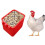 Bird Watering Cups Plastic5pcs 8