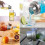 KALLORY2 τεμάχια καπάκι σέικερ Mason Jar Shaker Silver στρογγυλό για διανομή μπαχαρικών 11,8X11,8X1,6 8