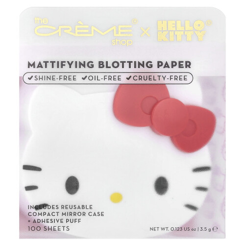 The Creme Shop, Hello Kitty, Mattifying Blotting Paper, 100 Sheets 1