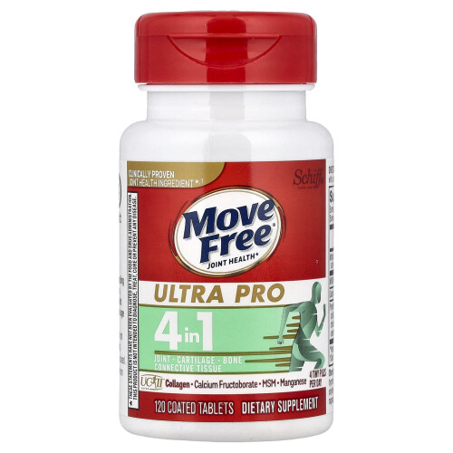 Schiff, Move Free Σύνδεσης Υγείας, Ultra Pro, 120 Κατεψυγμένες Φιάλες 2