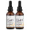 Micro Ingredients, Vitamin D3 + K2, 2 Dropperflaschen, 2 fl oz (60 ml) Jeder 3