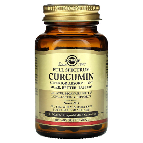 Solgar Solgar, Full Spectrum Curcumin, 30 LiCaps 2