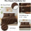 Σετ παπλωμάτων Queen-Size Brown – Κρεβάτι 7 τεμαχίων σε τσάντα, Πολυτελές μαλακό σετ για 5