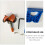 HEMOTON Key Pocket Hole Locator Precision Punch Tools Woodworking Gadgets 7
