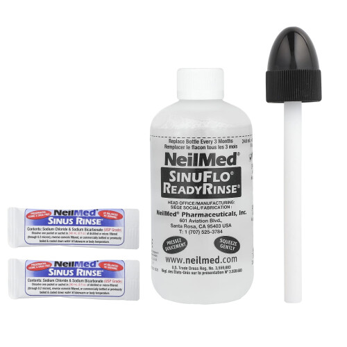 Kit di risciacquo nasale pronto SinuFlo, NeilMed, 2 Pezzi 2