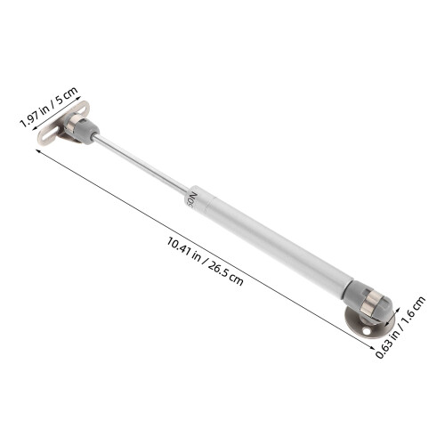 FRCOLOR2Pcs Υδραυλικός μεντεσές στήριξης πόρτας ντουλαπιού Πνευματικός ελατηριωτός 1