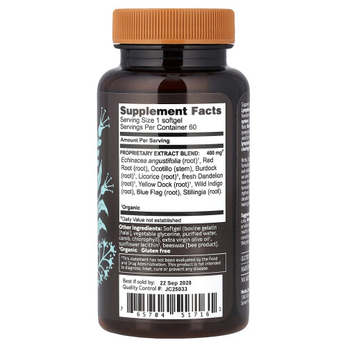 Lymphatonic, 60 Softgels 1