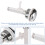 Toilet Tank Push Button Set 3 Pieces 3