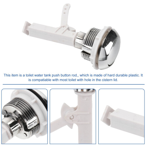 Toilet Tank Push Button Set 3 Pieces 2