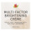 Reviva Labs, Multi-Factor Brightening Creme, 2 oz (55 g) 2