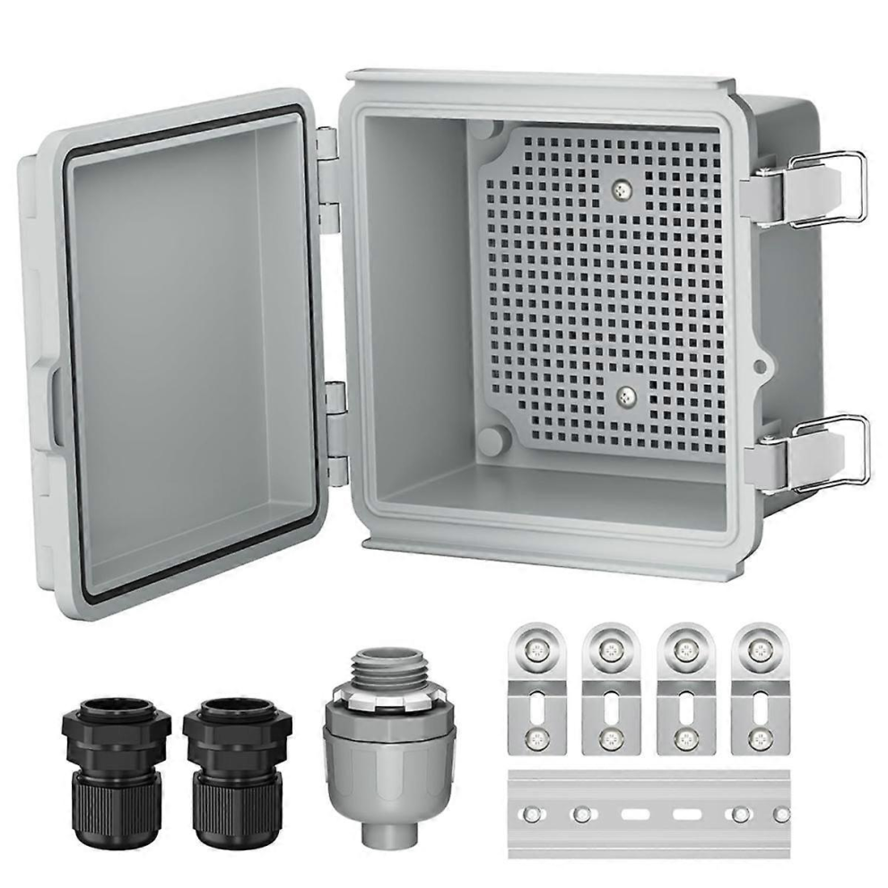 Outdoor Electrical Box Ip67 Outdoor Waterproof Distribution Box Outdoor Hinge Power Box Outdoor Waterproof Junction Box 9408048462599