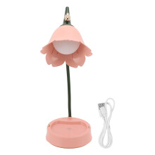 3W LED Touch Desk Lamp – Petal Design, 3Light Modes, USB