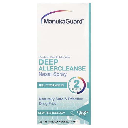 ManukaGuard, Ιατρικά Γραφεία Μανούκα, Deep Allercleanse Νάση Μουχλή, 1,35 fl oz ( 40 ml) 1