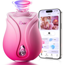 Strong Suction Vibrator AI Sync Sex Toys, Vibabrator for Women with 10 Sucking&Licking Modes Adult Toy Vibrator, Clit Sucker for Nipple