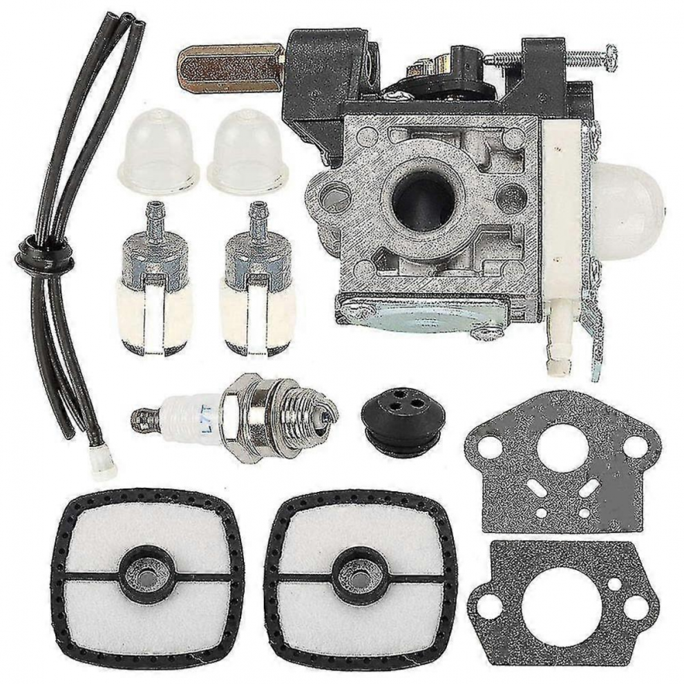 Carburetor With Maintenance Kit For Echo Srm-230 Srm-231 Gt-200R Srm-210 With Tune Up Kit 9408048459391