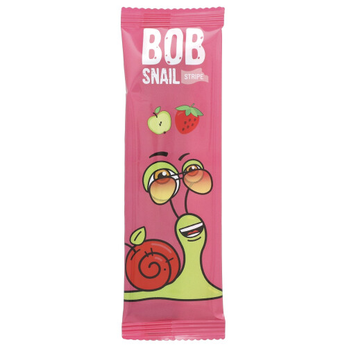 Bob Snail, Φρούτα Στρίπ, Κεράσι-Φράουλα, 6 Στρίπ, 0.49 oz (14 g) Κάθε 2