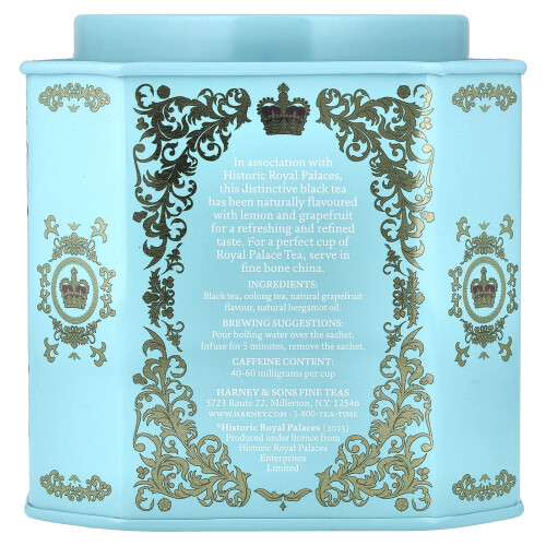 Harney & Sons, Tè Nero con Limone e Pompelmo, 30 Sacchetti, 2.67 oz (75 g) 1