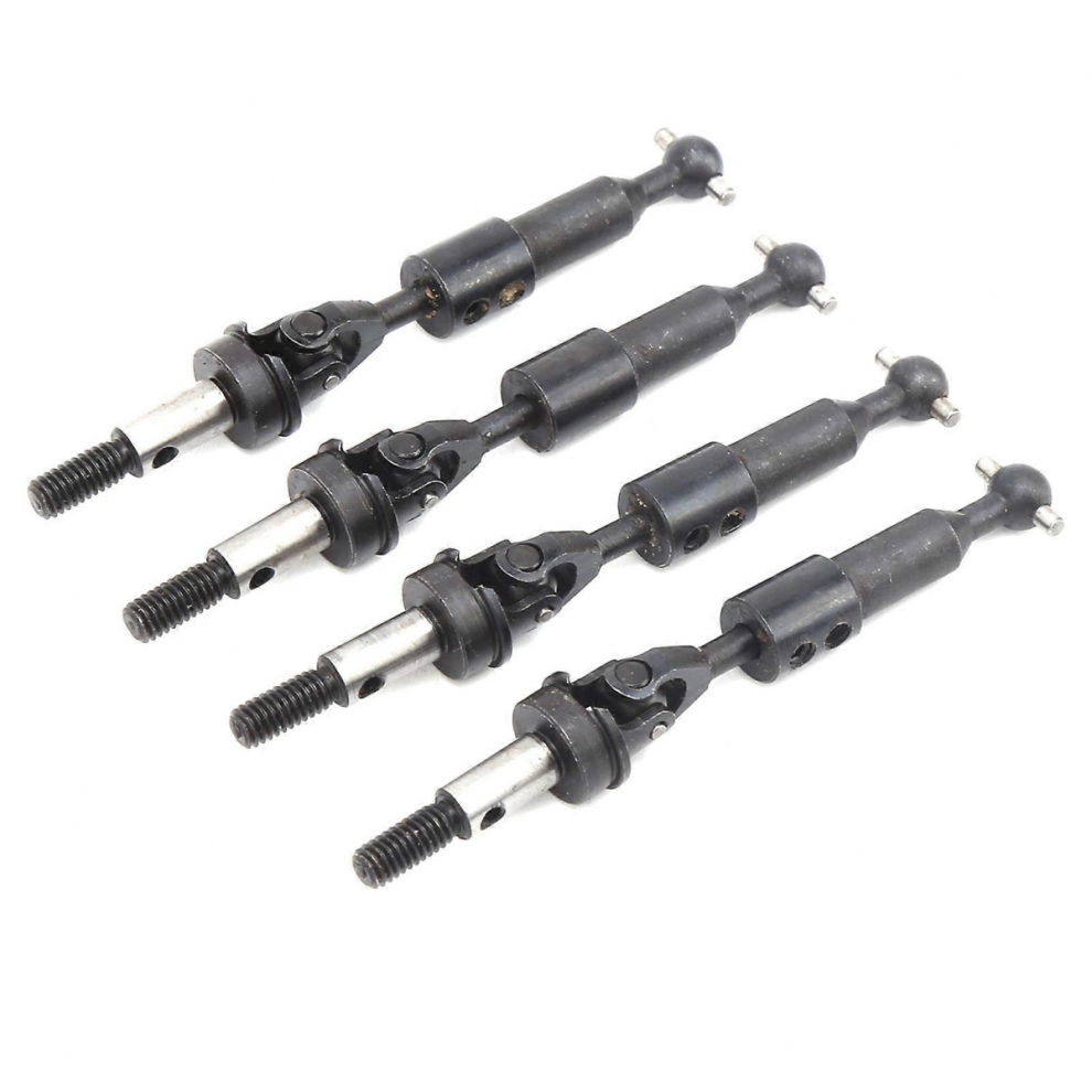 4Pcs Rc Steel Adjustable Cvd Universal Drive Shaft Transmission Axle For Hsp 94123/94103 9408048459629