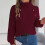 Lässige Damen-Strickpullover mit Print, langärmelig, Rundhalsausschnitt 6