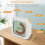 Visual Timer 60 Minute Countdown Timer with 3 Alarm Modes Portable Kids Visual Timer Multifunctional Time Management Tool for Studying Cooking Shower 5