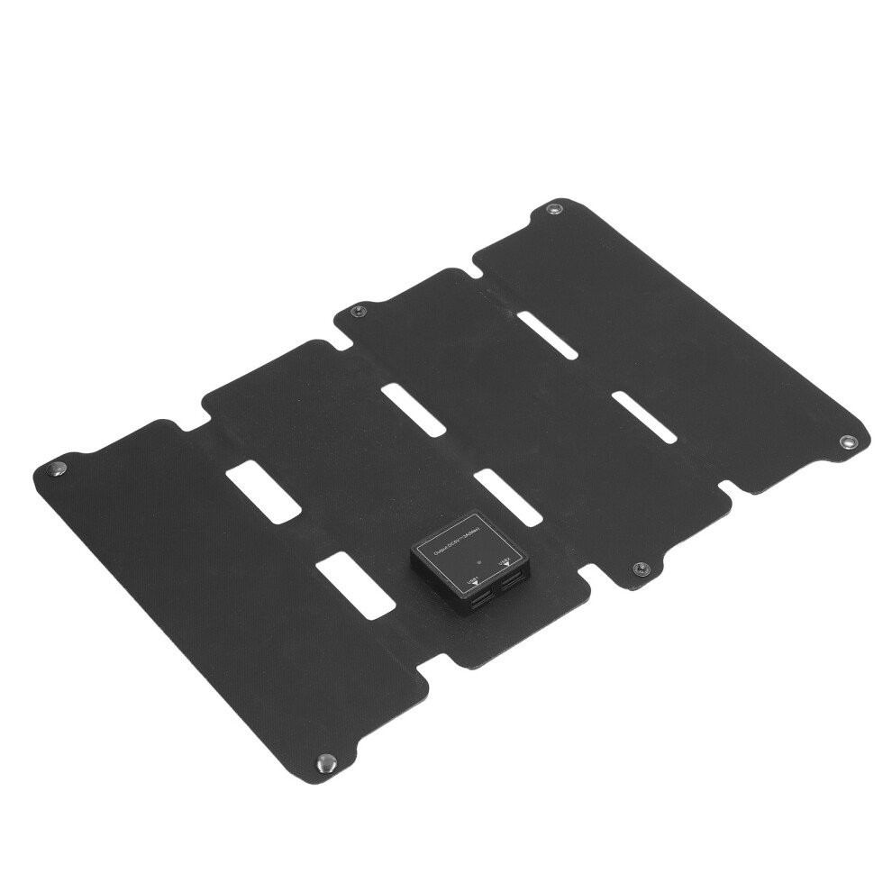 Versatile 14W 5V Etfe Solar Panel With Dual Usb Charging Foldable Ipx6 Black 5031389562860