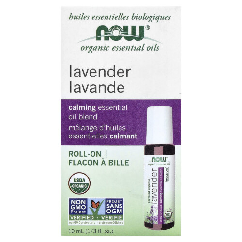 NOW Foods Essential Oil Roll-On, Lavender - 10 ml. 1