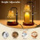 Candle Warmer Lamp with Timer & Dimmer, Height-Adjustable, Compatible with Jar Scented Candles 2