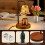 Candle Warmer Lamp with Timer & Dimmer, Height-Adjustable, Compatible with Jar Scented Candles 3