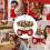 Λαμπερό Χριστουγεννιάτικο Στεφάνι με Γάντια για την Εξώπορτα - 120LED με Αυτόματο 2