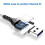 Καλώδιο USB-A 3 τεμαχίων 10 ποδιών, γρήγορη φόρτιση, συμβατό με φορτιστή iPhone και iPhone XS 5