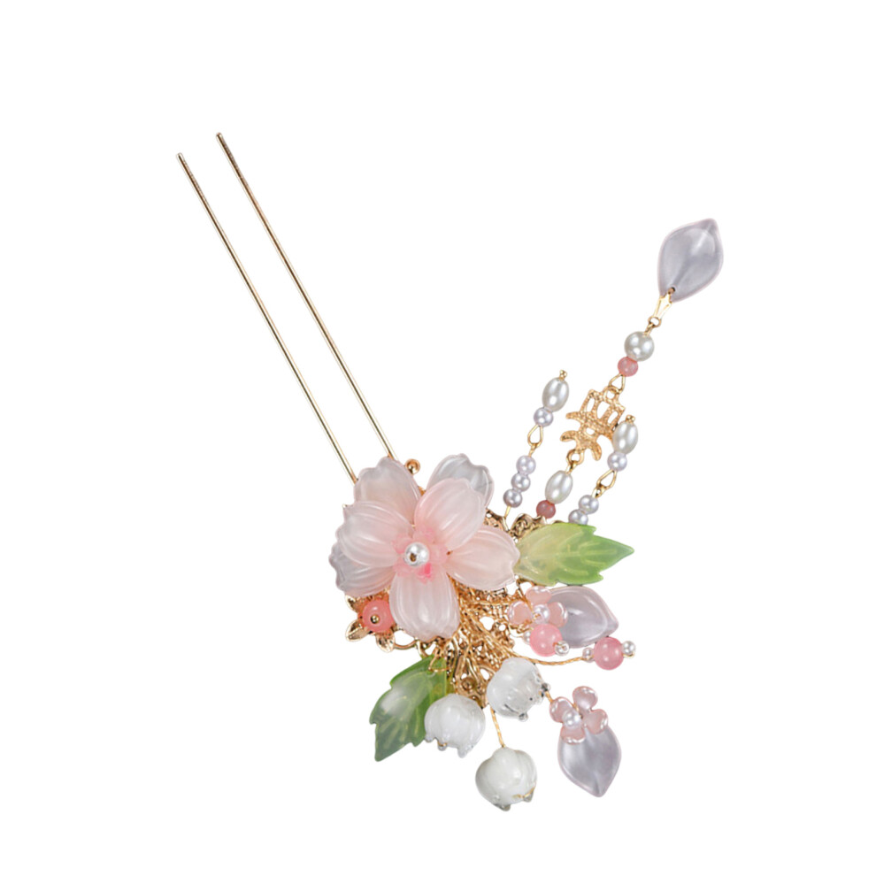 Roc-Electron Vintage U-Shape Hairpin, Anti-Slip Bridal Headpiece