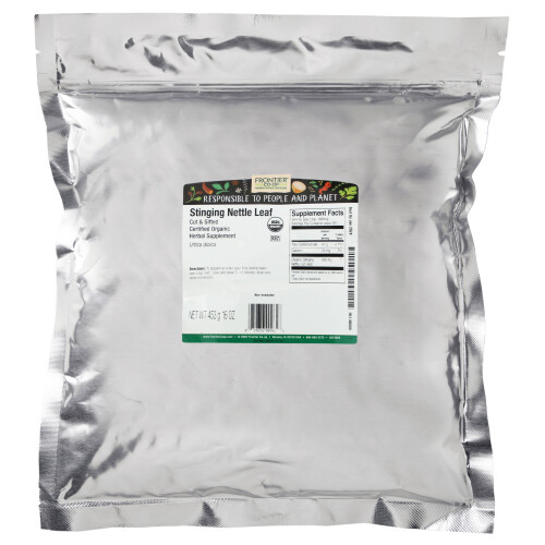 Frontier Co-op, Organisk Nettle, Stinging Leaf, 16 oz (453 g) 1
