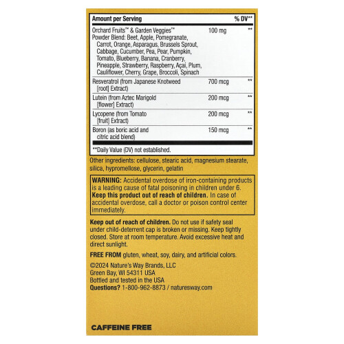 Nature's Way, Alive! Adult Complete Multivitamin, 60 tabletek 2