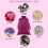 30 Pack 3x4 Inch Satin Drawstring Gift Bags 3