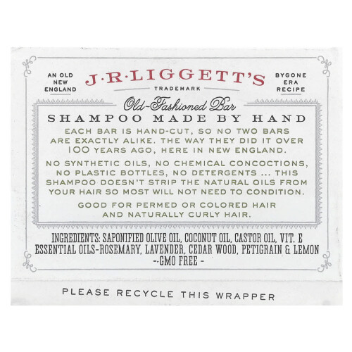 Old Fashioned Shampoo Bar, Urteformel, 3,5 oz (99 g) 1