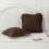 Queen Pillow Covers 20x30 in Soft Microfiber with Ruffle 4