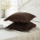 Queen Pillow Covers 20x30 in Soft Microfiber with Ruffle 5