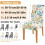 White Dining Chair Covers Set of 4 – Stretch 3