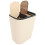 Poubelle rectangulaire à double compartiment avec couvercle, kaki 6