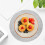 Silver Circular Vinyl Placemat 15 Inch 4