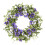 18" Spring Pansy Wreath for Front Door 2