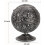 Vintage Zinc Alloy Push-Down Ashtray with Lid 2